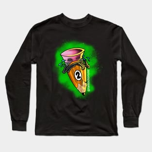 #2 pencil Long Sleeve T-Shirt